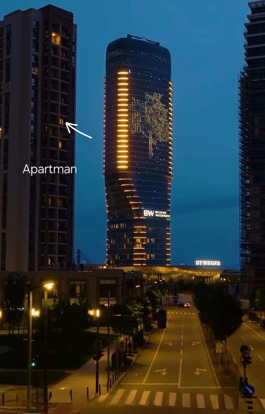 Beograd Na Vodi - BW Arcadia Luxury 아파트 외부 사진